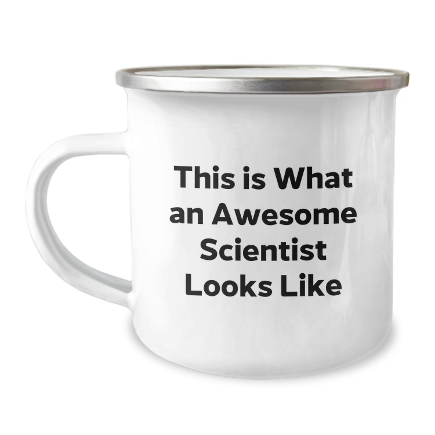 Funny Scientist Camping Mug Gifts from Men for Scientist Friends on Birthday - Image 1