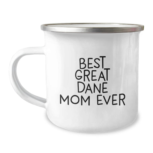 Funny Great Dane Dog Mom Gifts from Men to Women Friends Family for Great Dane Dog Lovers on Valentine's Unique Gifts, Great Dane Dog Camping Mug, Best Great Dane Mom Ever - Image 1