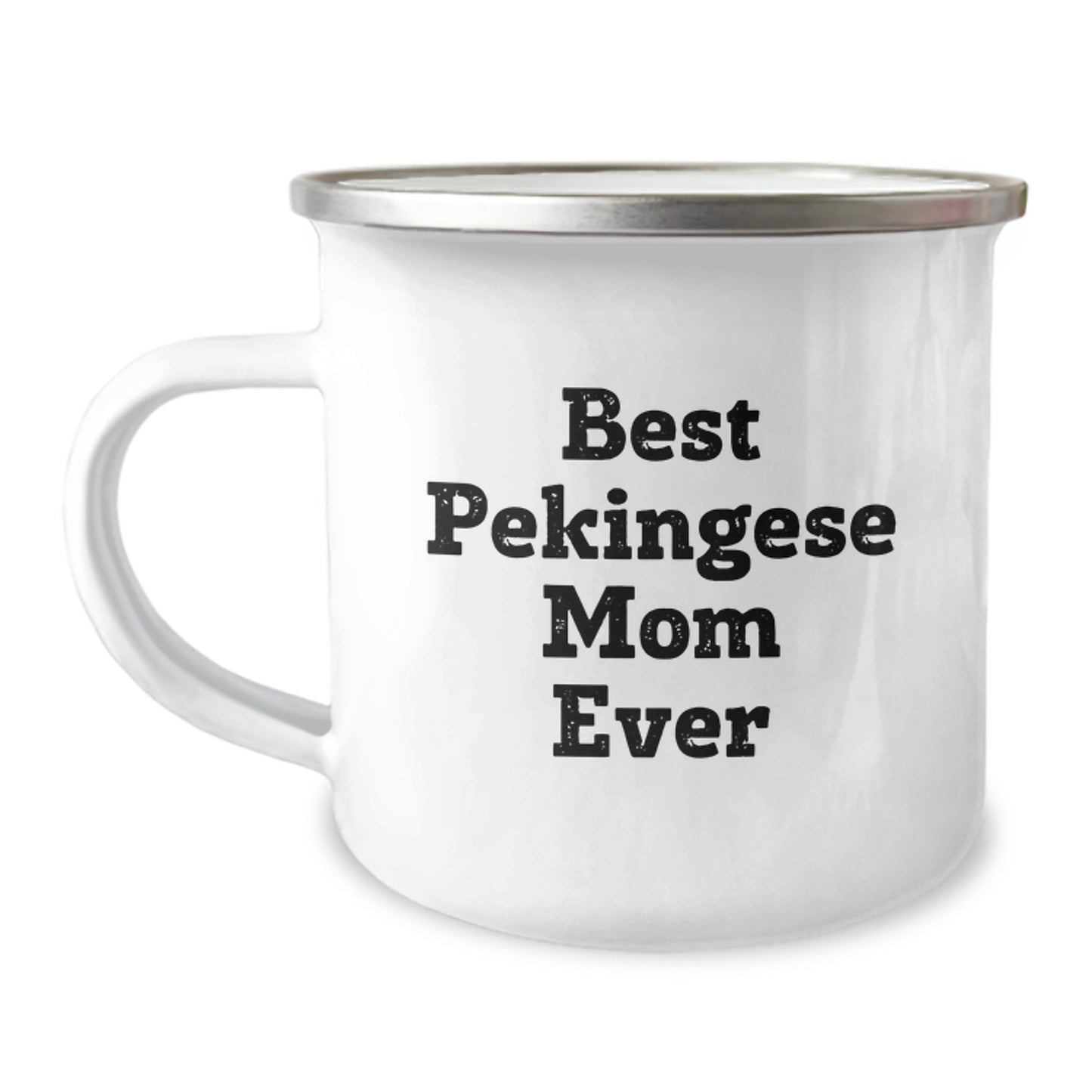 Funny Pekingese Dog Mom Gifts for Camping Mug - Gifts from Mom to Pekingese Dog Lover on Valentine's - Image 1