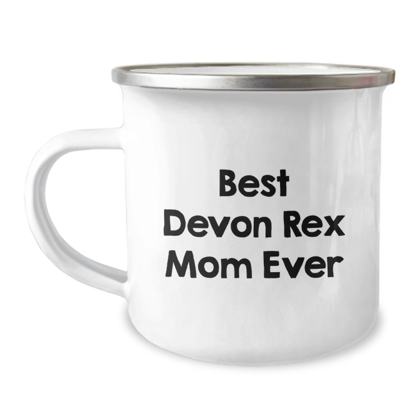 Funny Devon Rex Cat Lover Gifts for Cat Mom - Camping Mug for Birthday - Gifts from Family to Cat Lover Mom - Image 1
