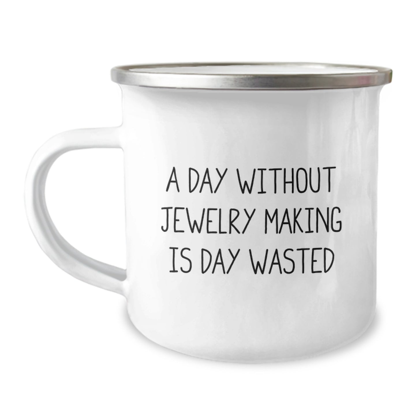 Funny Jewelry Making Gifts for Jewelry Making Enthusiasts, Camping Mugs for Valentine's Unique Gifts from Friends and Family - Image 1