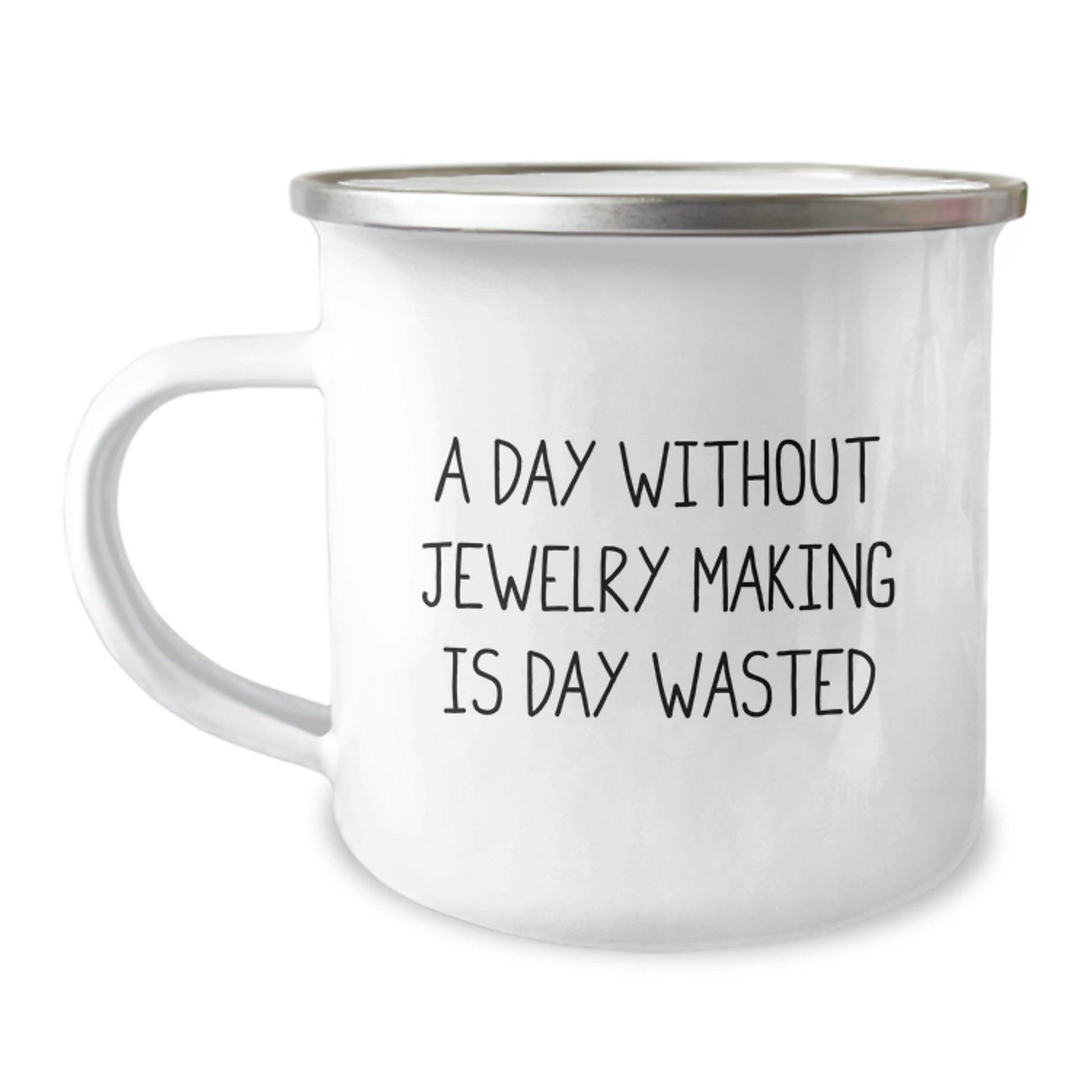 Funny Jewelry Making Gifts for Jewelry Making Enthusiasts, Camping Mugs for Valentine's Unique Gifts from Friends and Family - Image 1