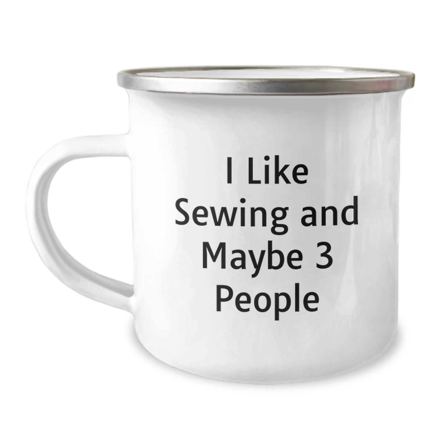 Sewing Gifts for Friends Unique Birthday Unique Gifts from Men Funny Quirky Camping Mugs for Sewing Enthusiasts - Image 1