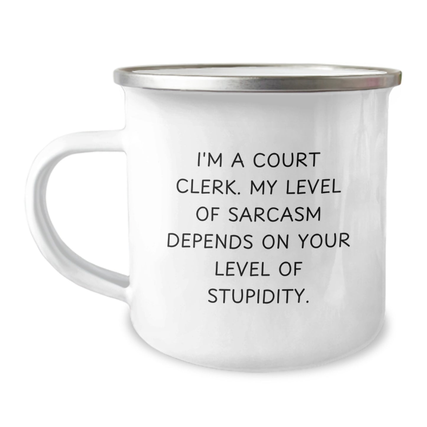 Funny Court Clerk Gifts from Friends for Court Clerk - I'm A Court Clerk Sassy Graduation Unique Gifts for Men Women - Image 1