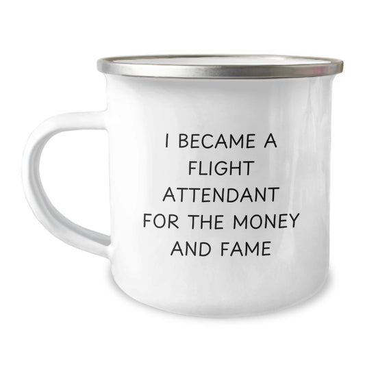 Unique Flight Attendant Christmas Unique Gifts from Friends, Funny Flight Attendant Mugs for Men, Women, Coworkers, Family - Image 1
