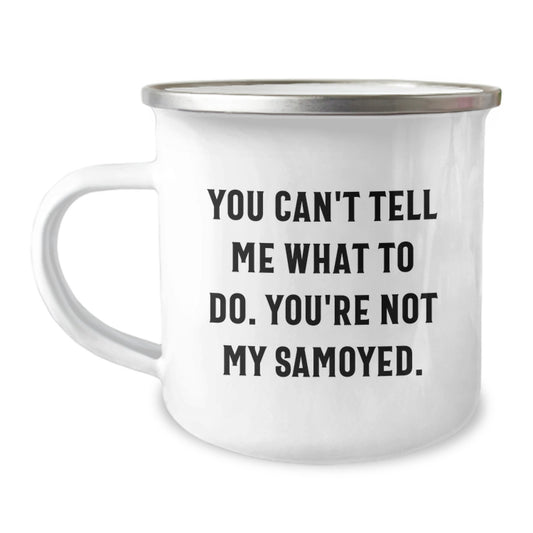 Samoyed Dog Lover Gifts from Family - Funny Camping Mug for Men, Women, Birthday Unique Gifts - Image 1
