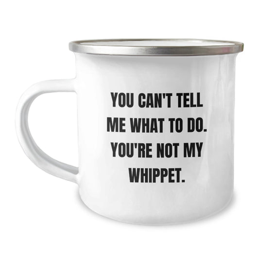 Whippet Dog Camping Mug for Men Funny Gifts from Friends for Birthday Unique - Image 1