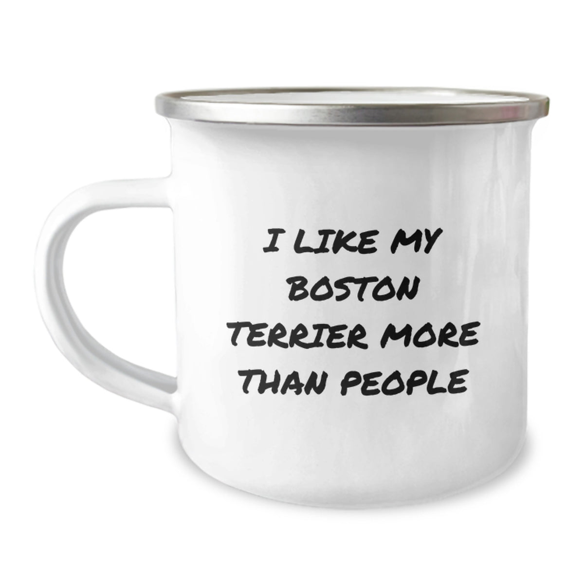 Boston Terrier Dog Birthday Unique Gifts from Friends Funny Quote Camping Mug for Men Women Family - Image 1