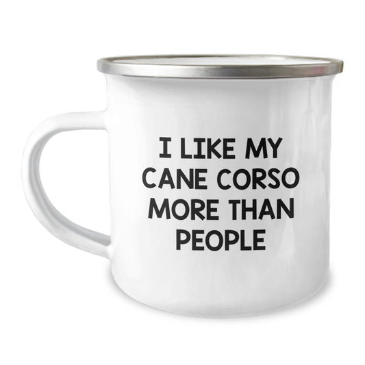 Cute Cane Corso Dog Lover's Funny Birthday Unique Gifts from Friends for Men - Image 1