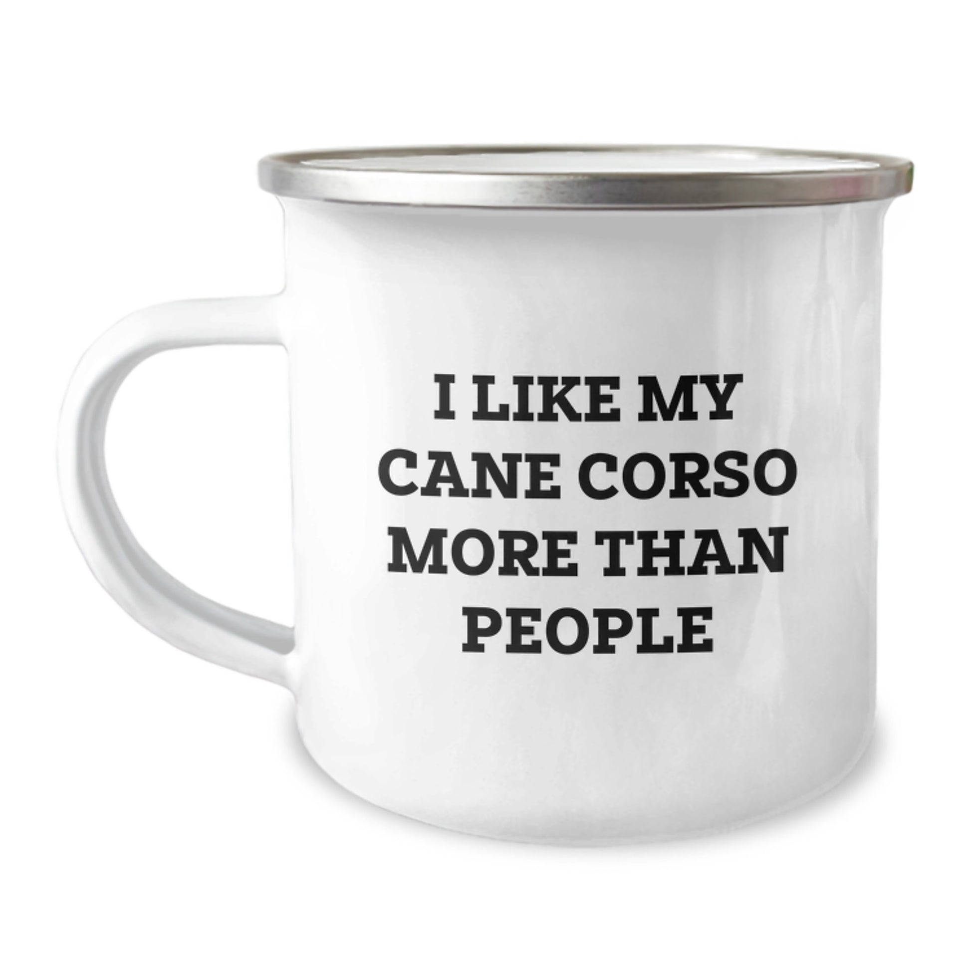 Funny Cane Corso Dog Lover Gifts from Friends for Men - I Like My Cane Corso More Than People Birthday Unique Mugs - Image 1