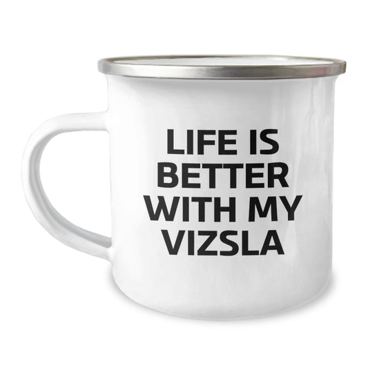 Vizsla Dog Lover Gifts from Friends and Family Unique Camping Mug for Valentine's - Image 1