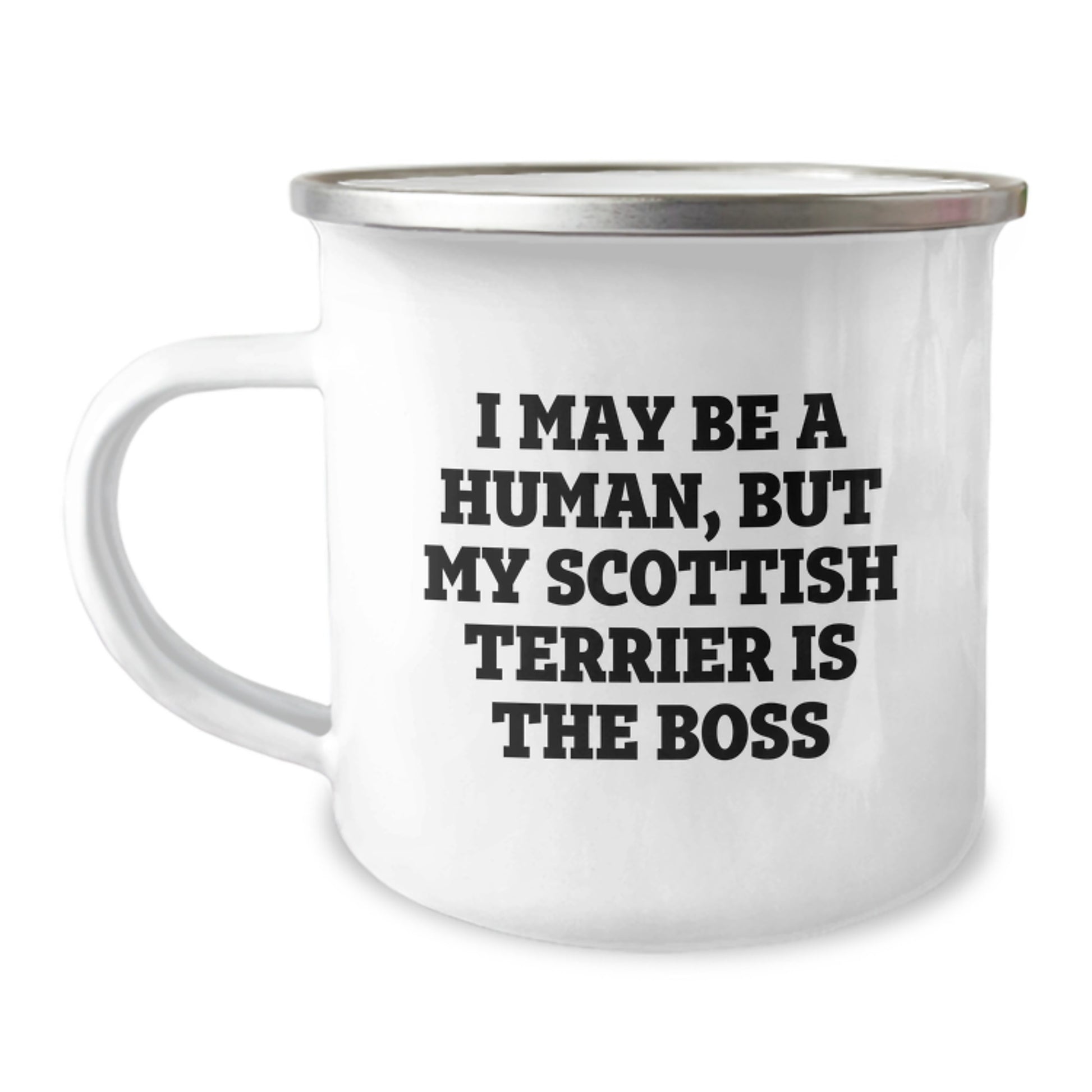 Funny Scottish Terrier Dog Camping Mugs Gifts from Men for Women Friends Family on Valentine's - Image 1