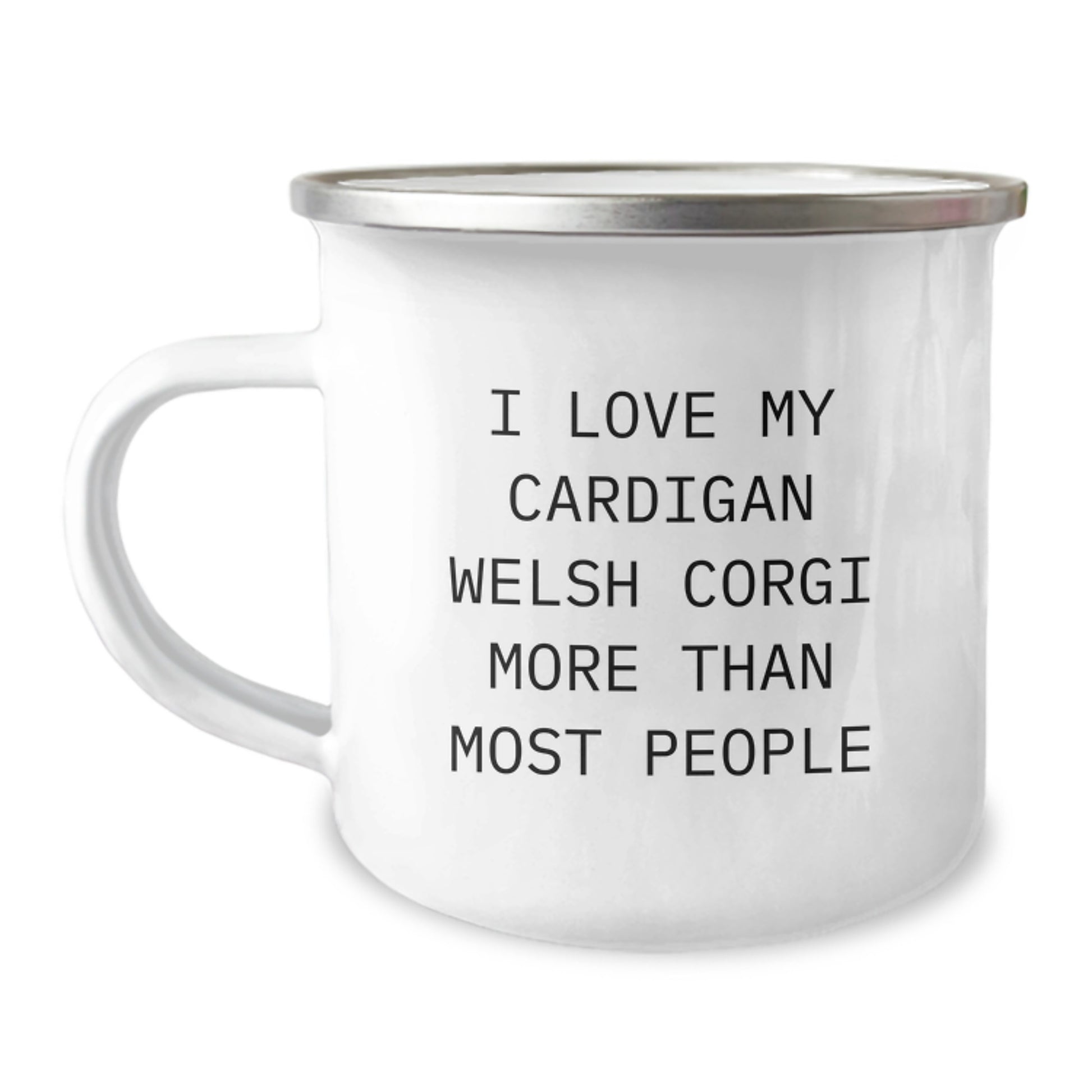 Funny Cardigan Welsh Corgi Dog Camping Mug Gifts from Friends for Birthday Unique - Image 1