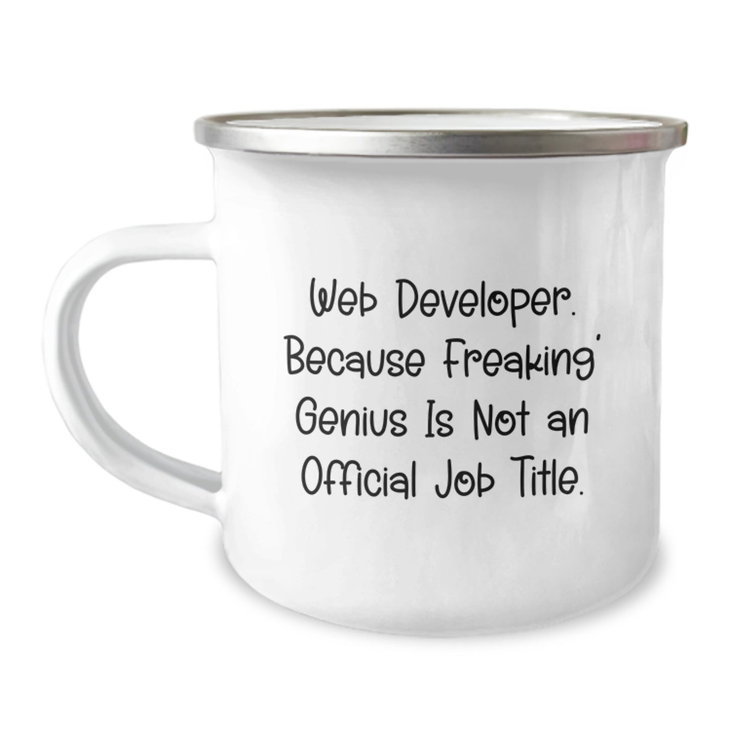 Funny Web Developer Gifts for Men from Coworkers - Web Developer Camping Mug - Gift Ideas for Graduation Unique Gifts - Image 1