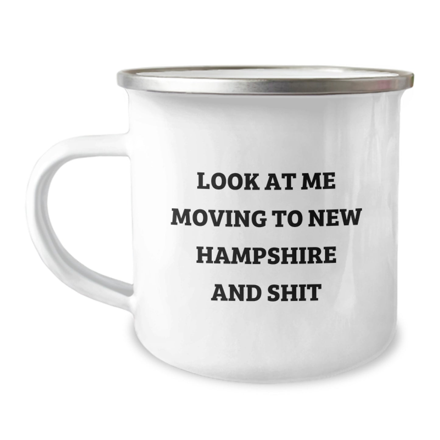 New Hampshire Camping Mug - Funny Quote for Valentine's Gifts from Friends to Family - Image 1