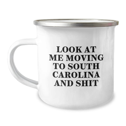 Funny South Carolina Camping Mug Gifts from Friends for South Carolina Men Women Unique Valentine's Shirts - Image 1