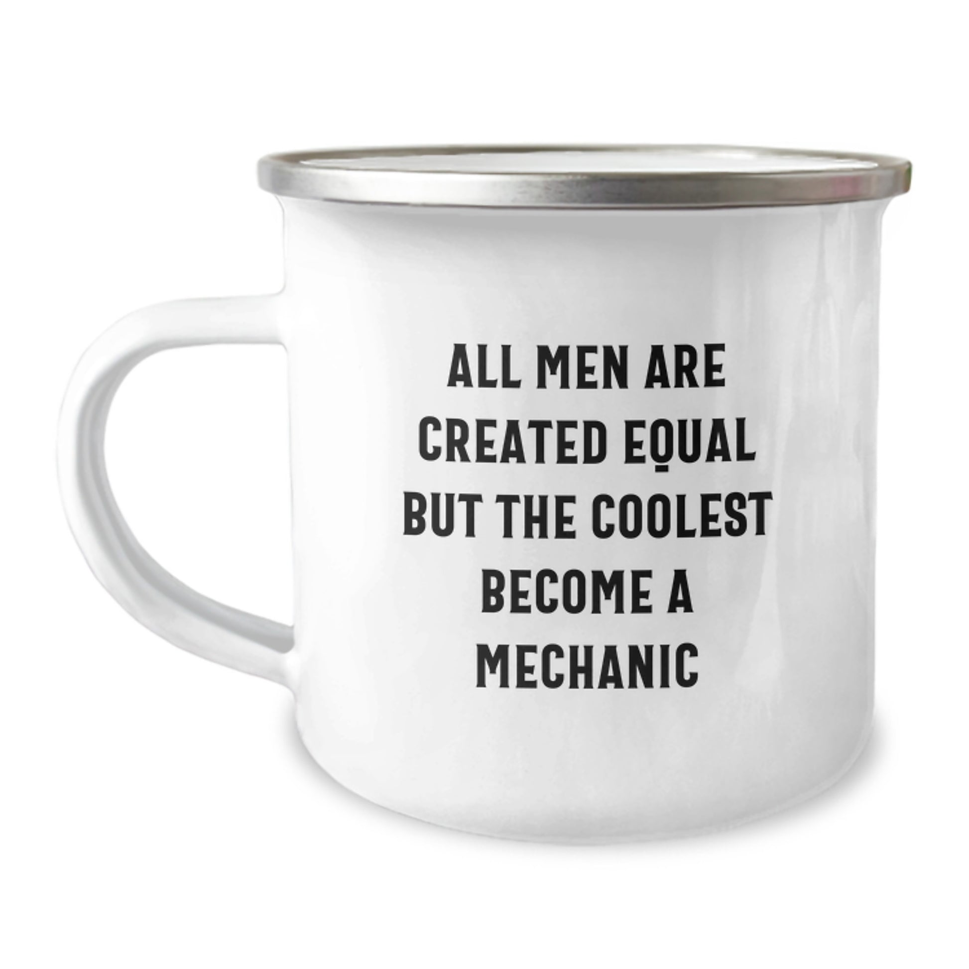 Funny Mechanic Quotes Camping Mug Gifts for Mechanic Dad from Men on Mother's Day Unique Mechanic Coffee Mugs for Mechanic Enthusiasts - Image 1