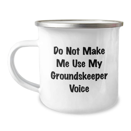 Funny groundskeeper Gifts from Husband to Wife - Camping Mug for groundskeeper Lover - Mother's Day Unique Gifts for Women - Image 1