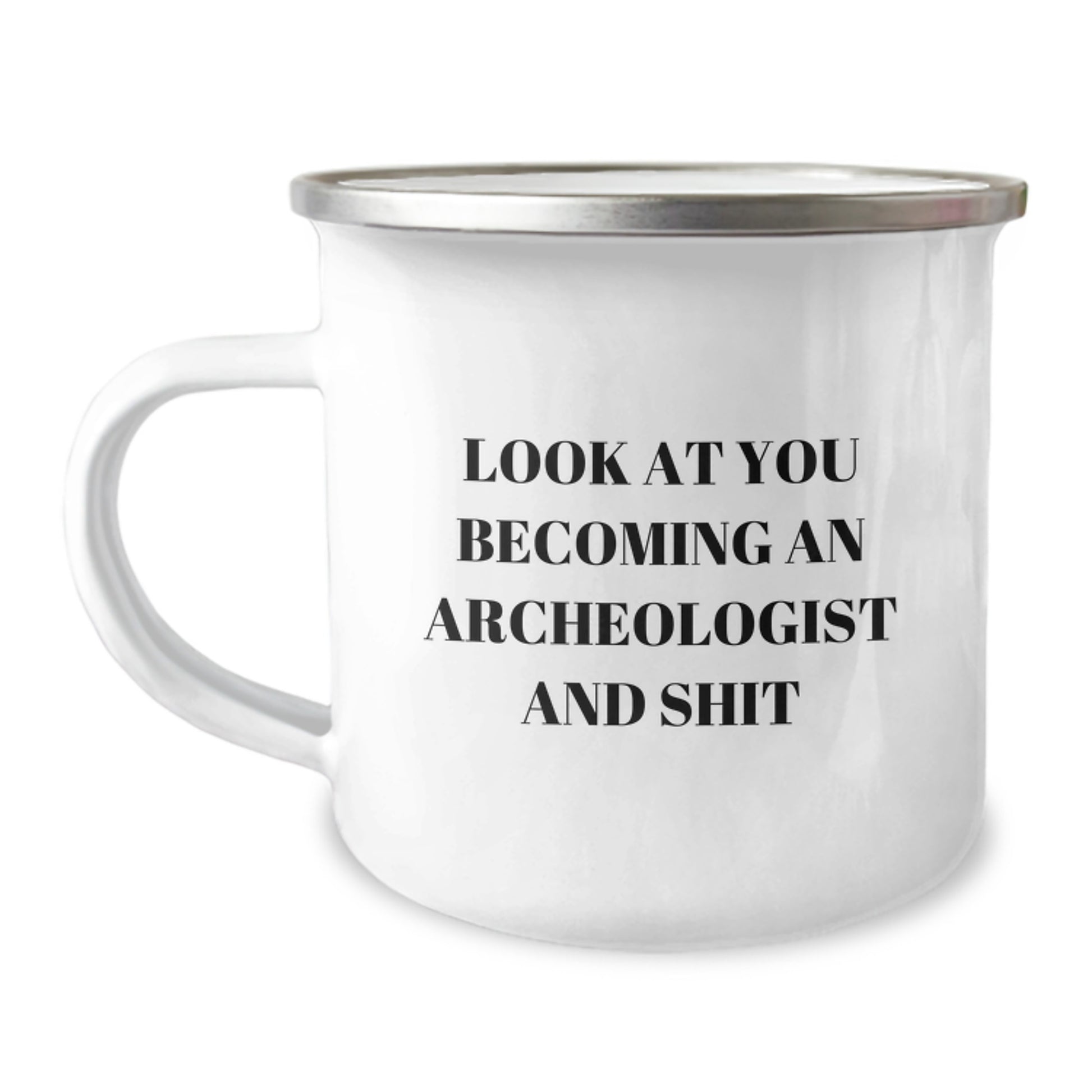 Funny Archeologist Camping Mug Gifts from Friends to Graduation Unique Treasures for Archeologist Men Women Friends Coworkers Family - Image 1
