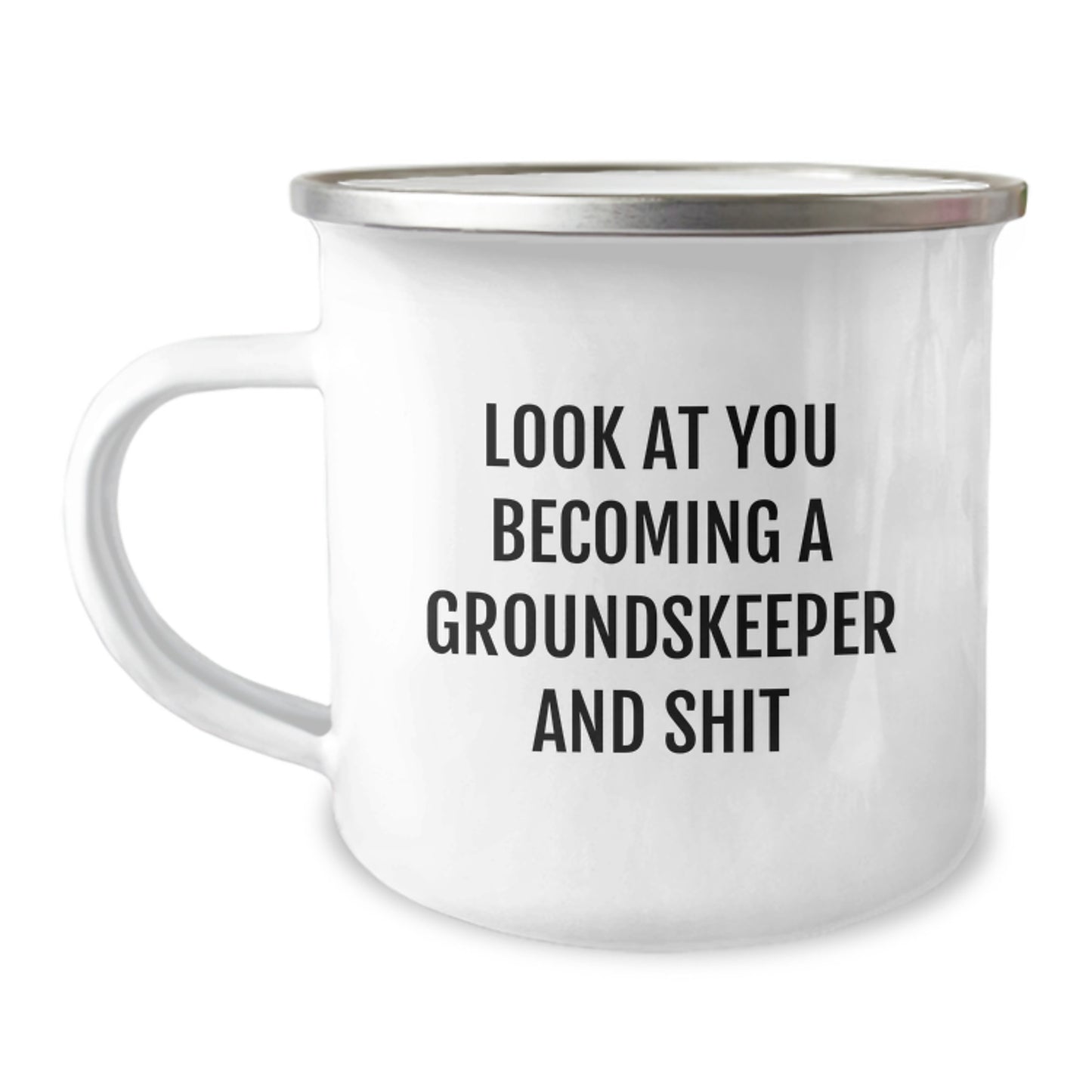 Funny groundskeeper Gifts from Men for Women groundskeeper on Mother's Day Unique Camping Mug - Image 1