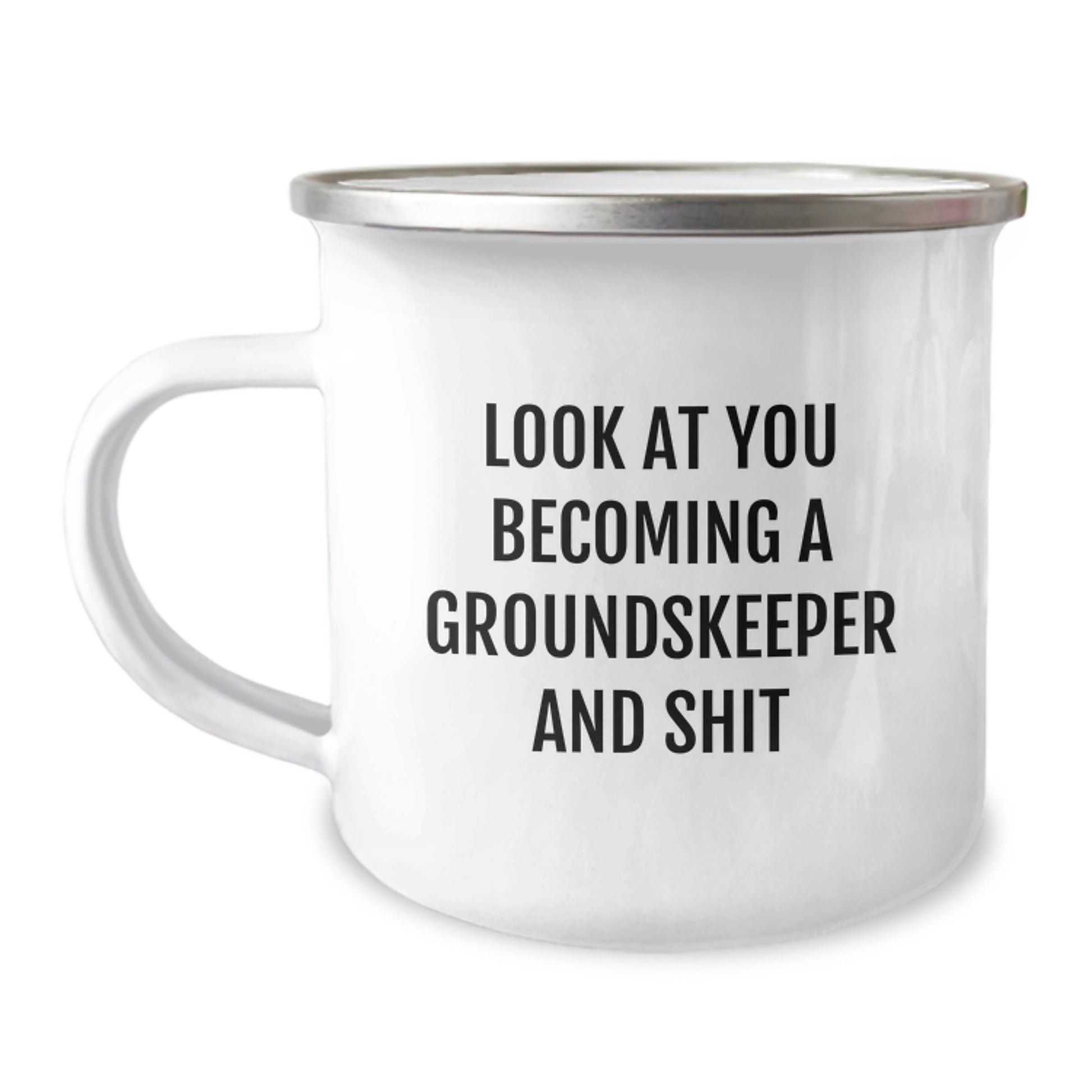 Funny groundskeeper Gifts from Men for Women groundskeeper on Mother's Day Unique Camping Mug - Image 1