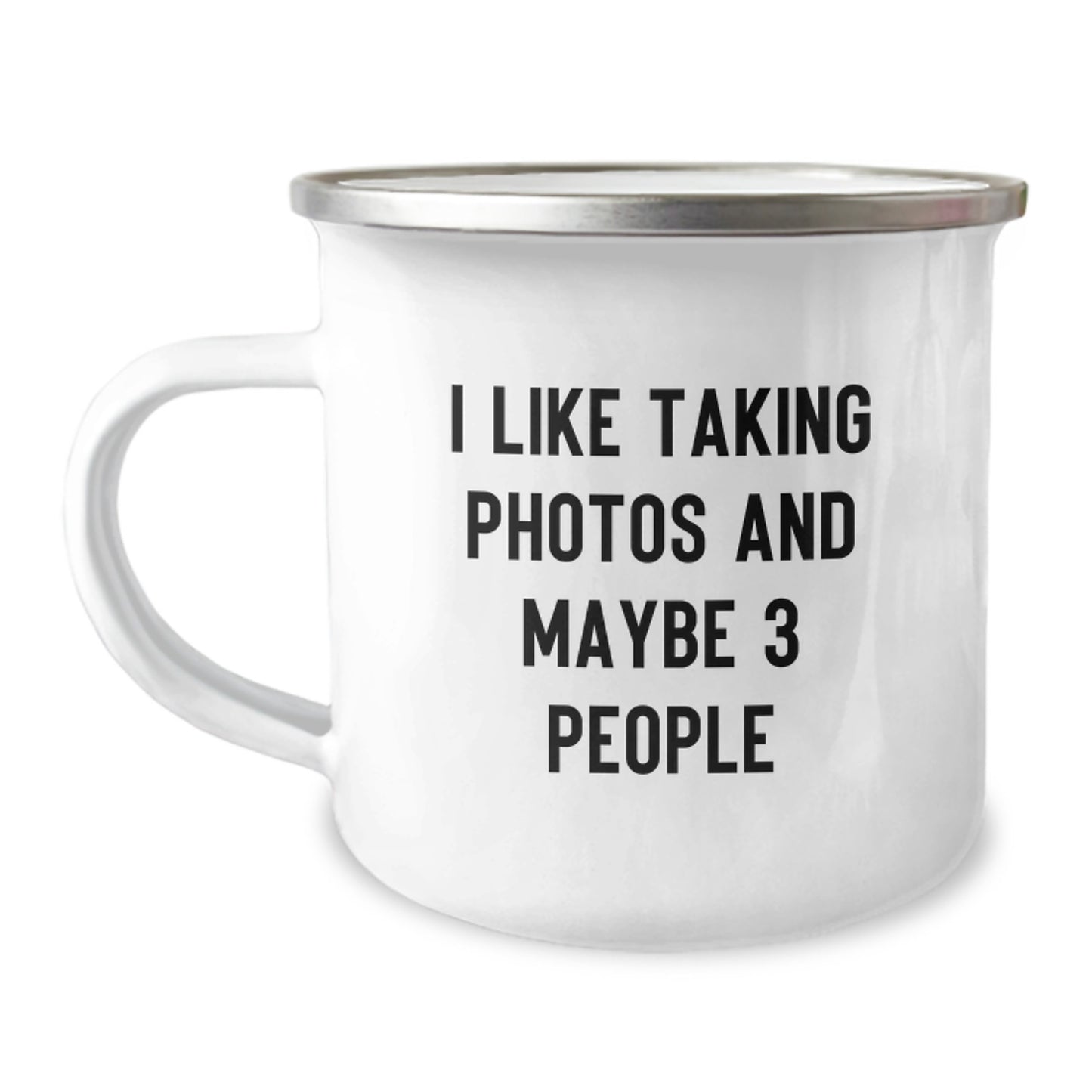 Funny Taking Photos Camping Mug Gifts for Men Friends from Family - Birthday Unique - Image 1