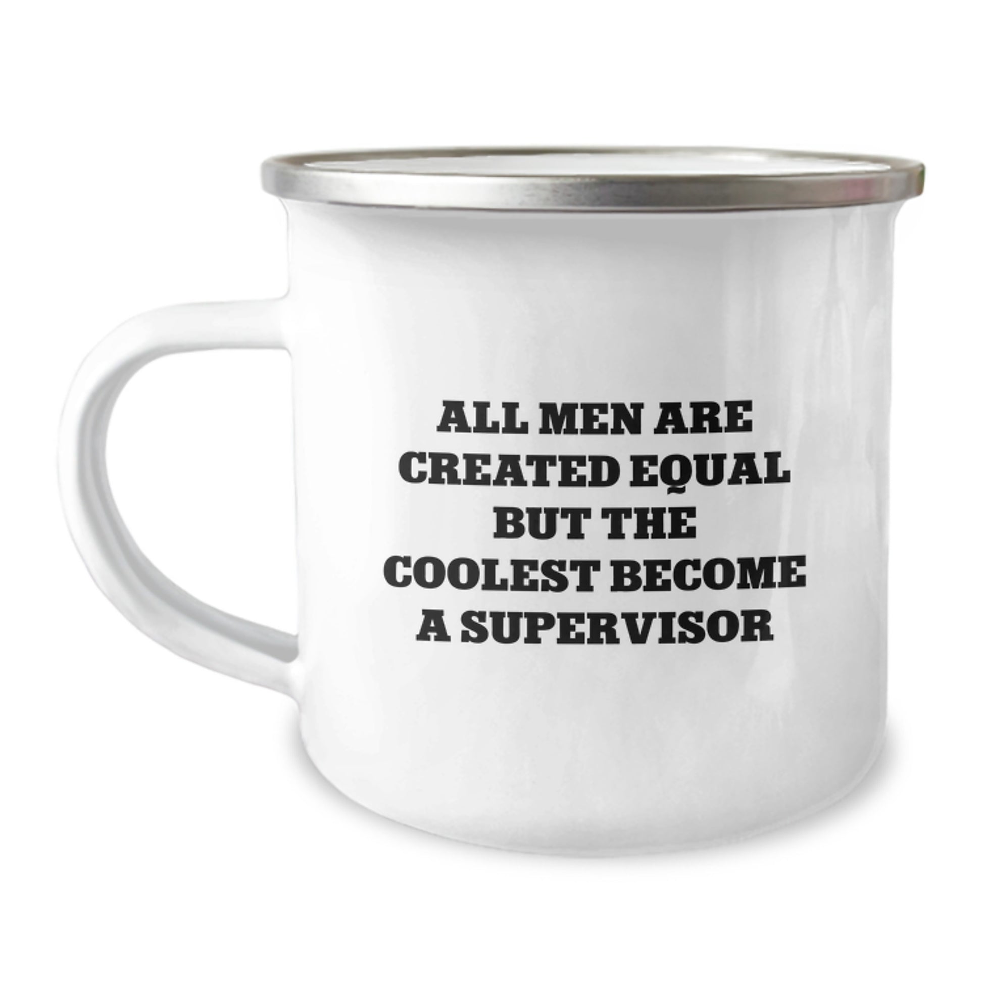 Funny Supervisor Gifts from Family, Unique Camping Mug for Supervisor, Ideal Gift for Father's Day - Image 1