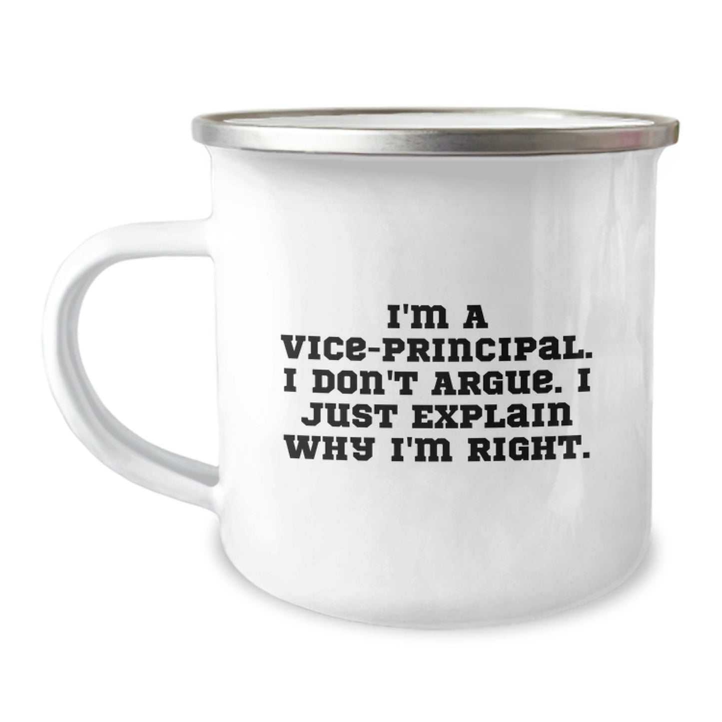Funny Vice-principal Gifts from Men - Vice-principal Camping Mug For Women - Mother's Day Unique Gifts - Image 1