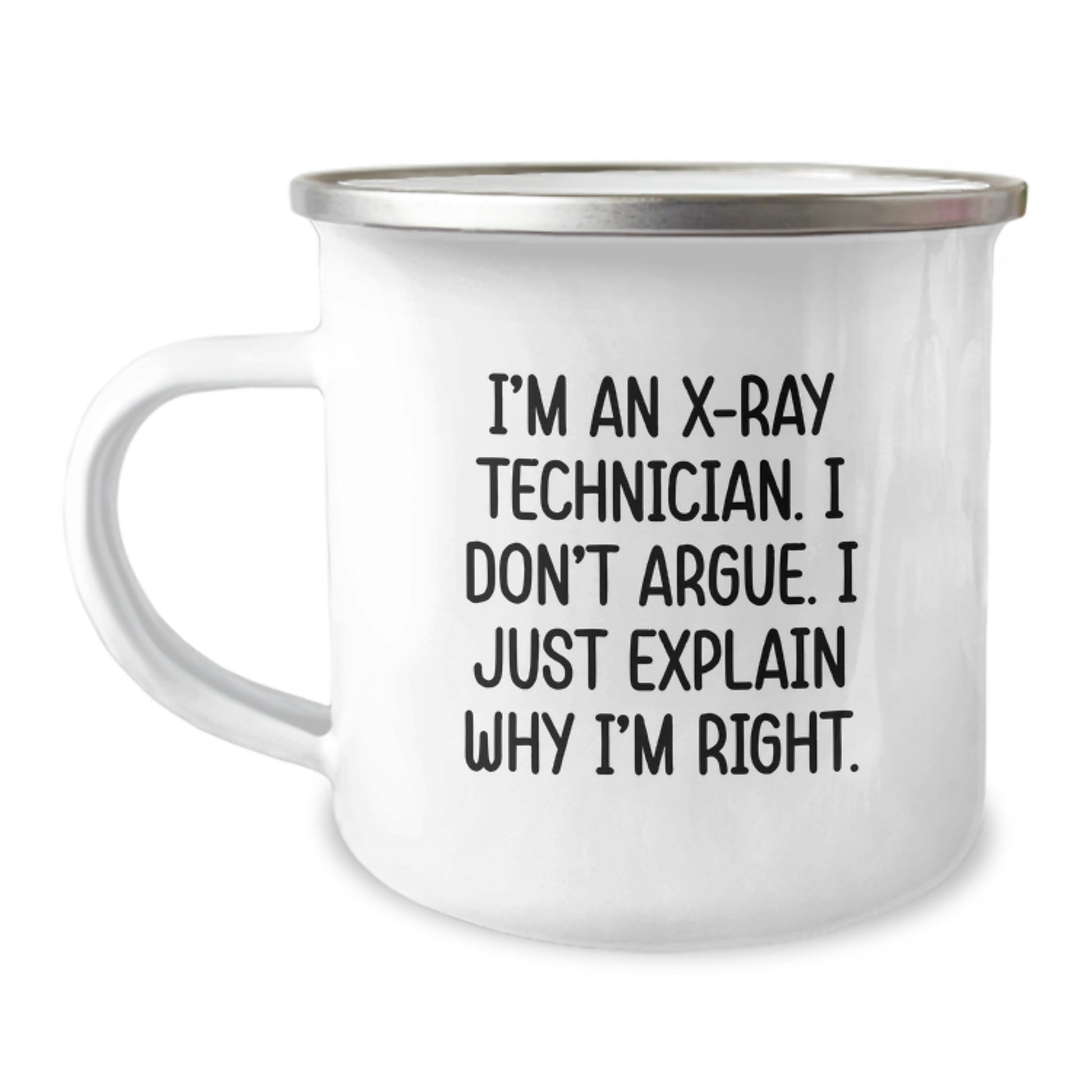Funny X-Ray Technician Gifts from Men for X-Ray Technician Camping Mug Unique Mother's Day Unique Gifts - Image 1