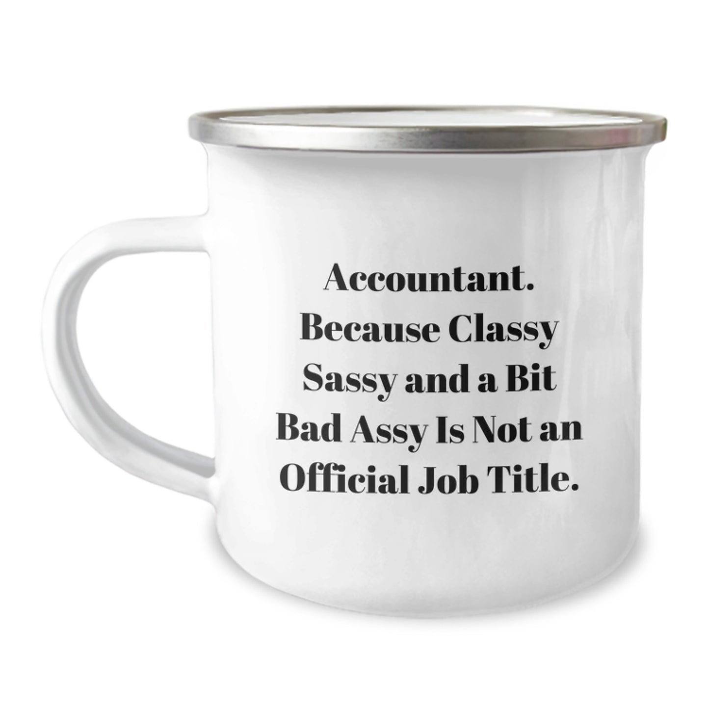 Funny Accountant Gifts from Mom, Unique Camping Mugs for Accountants, Mother's Day Unique Gifts - Image 1