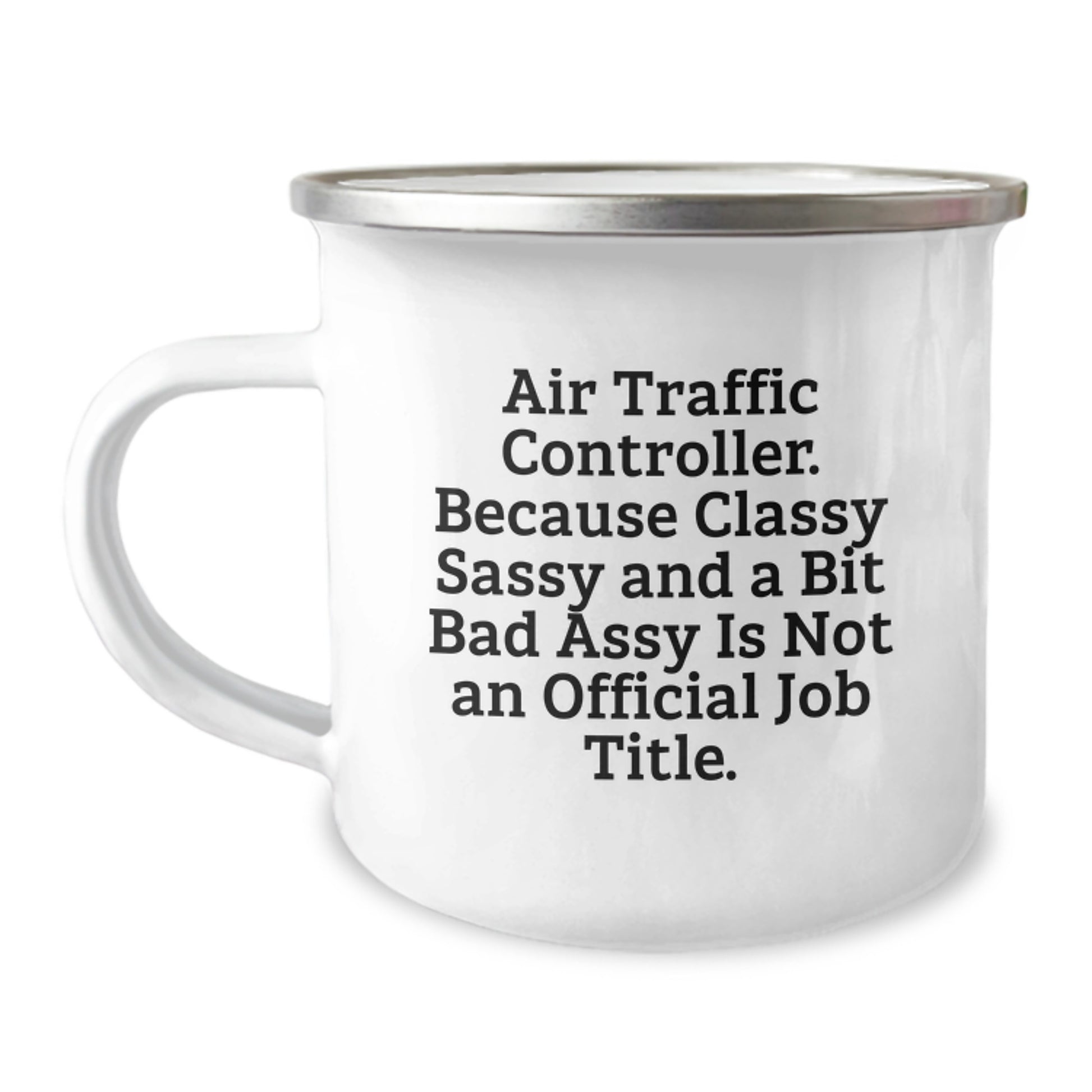 Funny Air Traffic Controller Gifts for Him, Camping Mug with Quote, Perfect for Graduation Unique Gifts from Family, Friends or Coworkers - Image 1