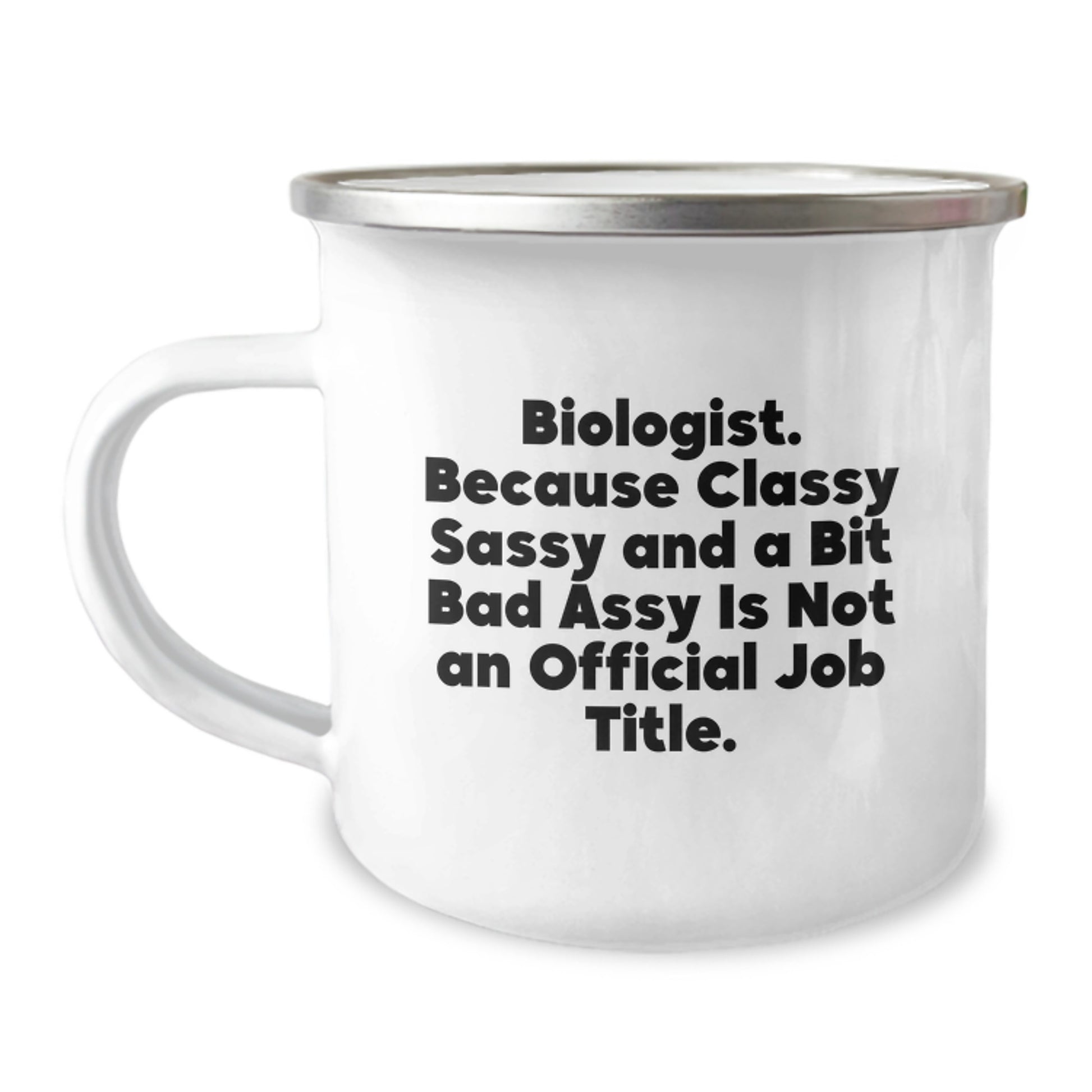 Funny Biologist Gifts for Men - Camping Mug, Perfect for Graduation Unique Gifts from Friends to Biologist - Image 1