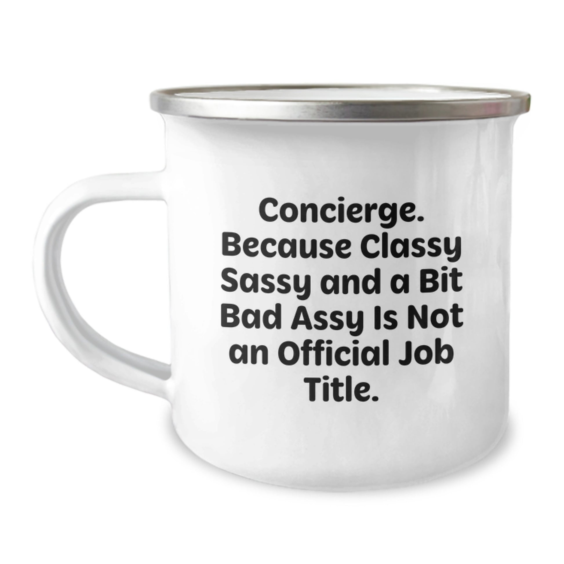 Unique Gifts for Concierge Friends from Family - Funny Camping Mug for Graduation - Image 1