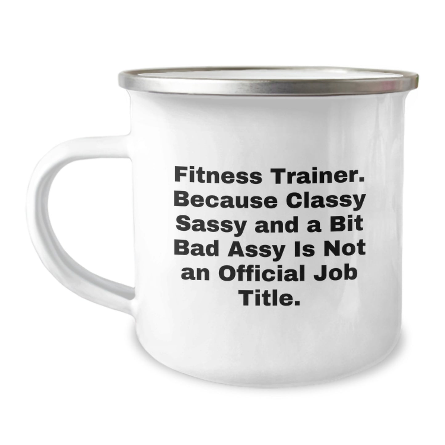 Funny Fitness Trainer Gifts for Men Women Friends - Inspirational Quote Mug, Camping Mug for Fitness Trainers, Gifts from Friends to Family, Funny Graduation Unique Gifts - Image 1
