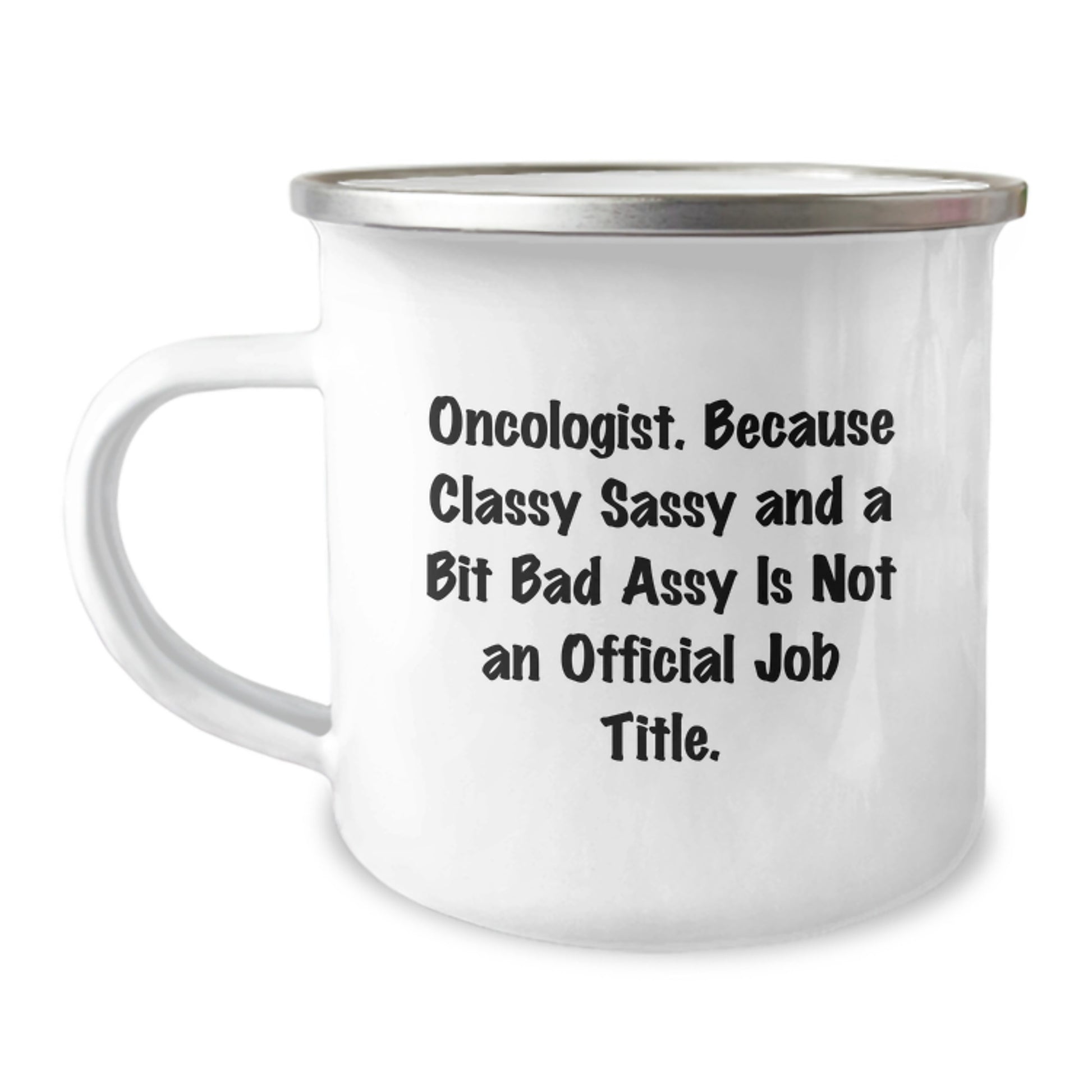 Funny Oncologist Gifts, Oncologist Camping Mug, Graduate Your Oncologist Friends, Gifts from Family, Friends, or Coworkers to Oncologist - Image 1