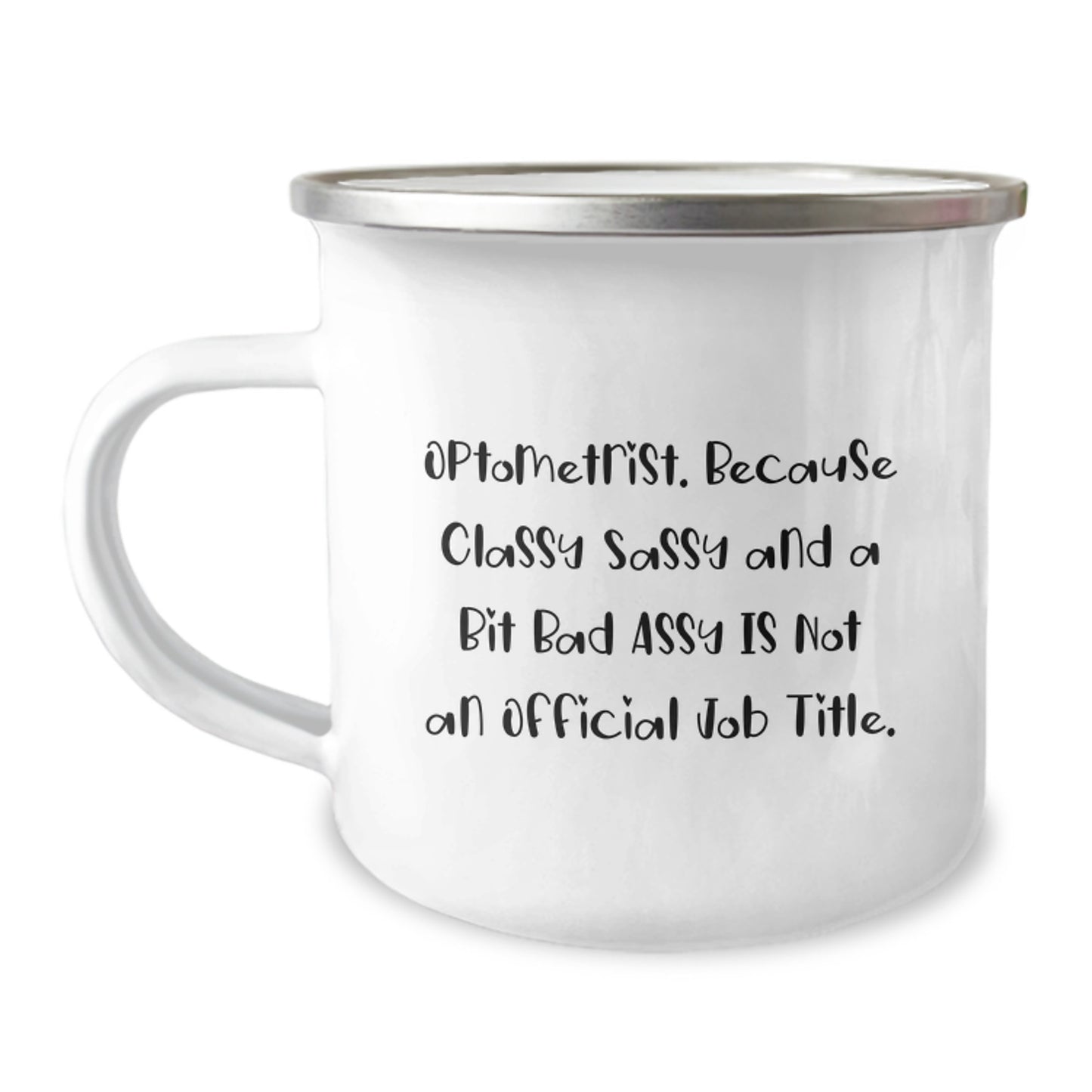 Funny Optometrist Gifts for Men Friends Family from - Camping Mug Graduation Unique - Image 1