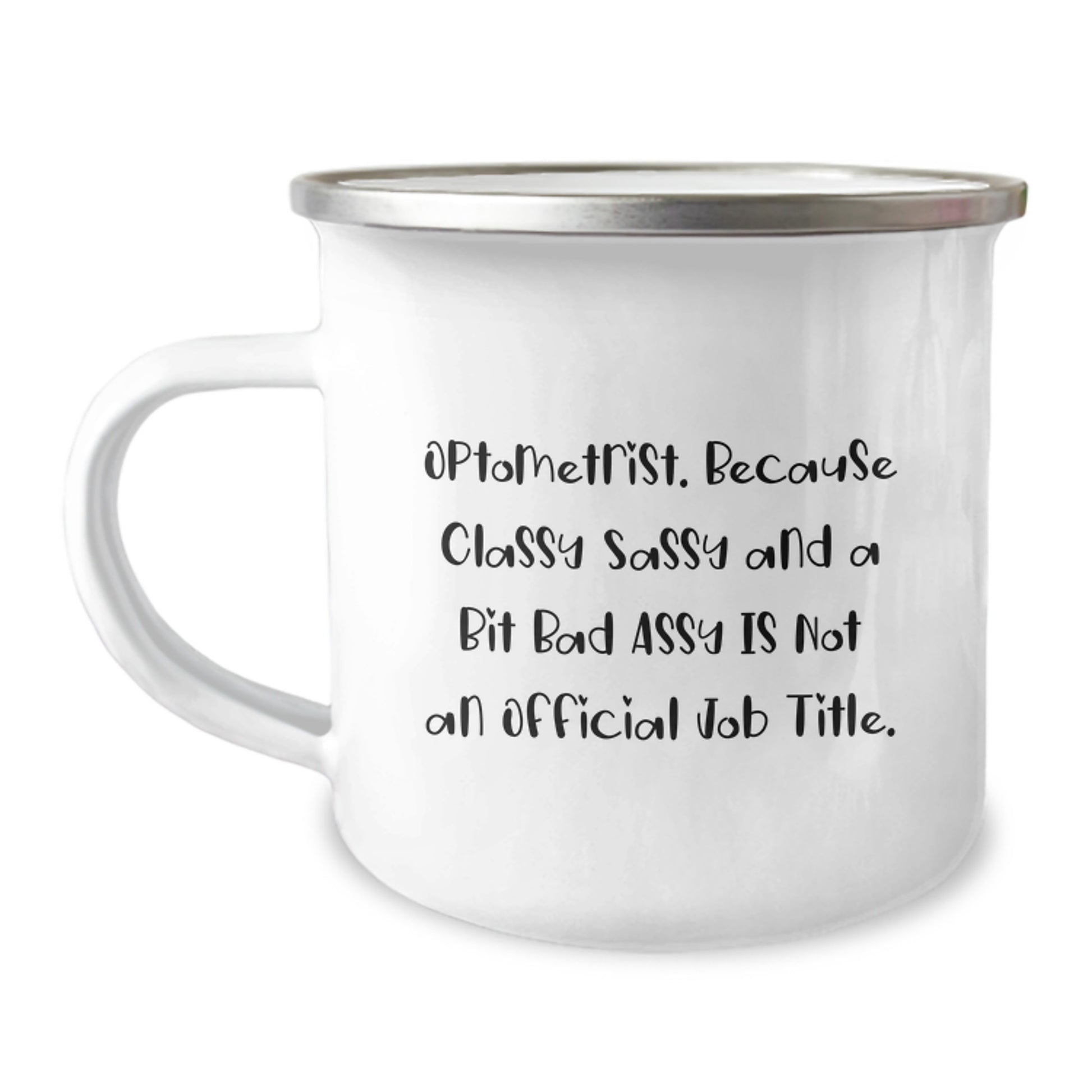 Funny Optometrist Gifts for Men Friends Family from - Camping Mug Graduation Unique - Image 1