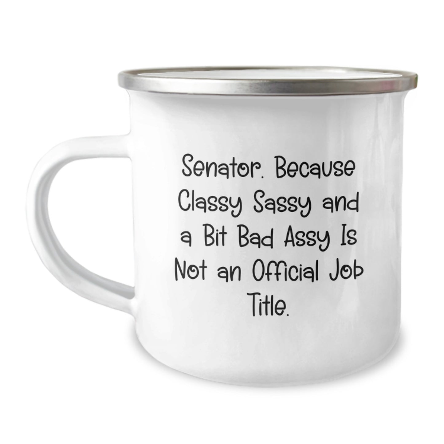 Gifts from Men, Senator Gifts, and Women for Senator, Funny Senator Camping Mug, Mother's Day Unique Gifts - Image 1