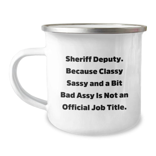 Unique Funny Sheriff Deputy Gifts from Men Friends for Sheriff Deputy Men Valentine's Unique Gifts - Image 1