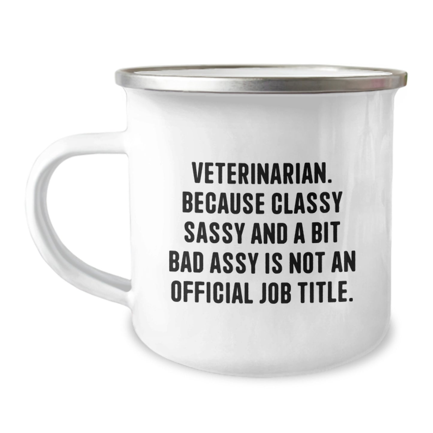 Funny Veterinarian Gifts for Him Her, Valentine's Unique Camping Mugs from Men Friends, Best Vet Sassy Quote - Image 1