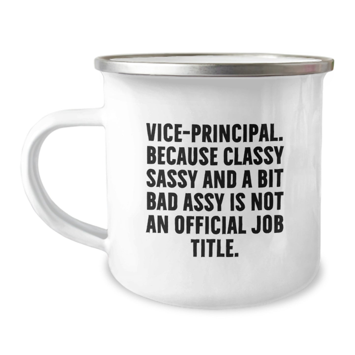Funny Vice-Principal Gifts, Vice-Principal Valentine's Unique Mugs, Camping Mug for Vice-Principal Friends or Family - Image 1