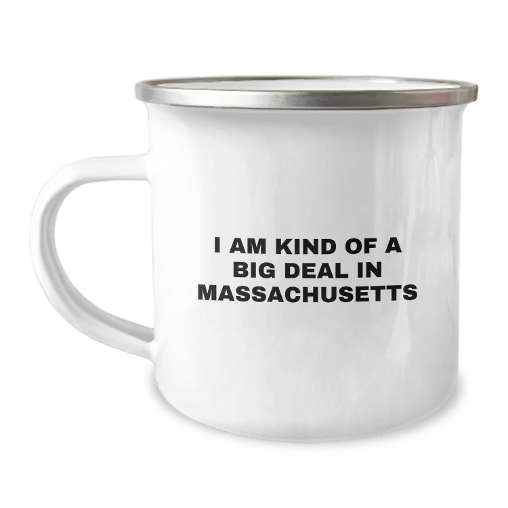 Funny Massachusetts Camping Mug Gifts for Mom from Friends in Bay State - Image 1