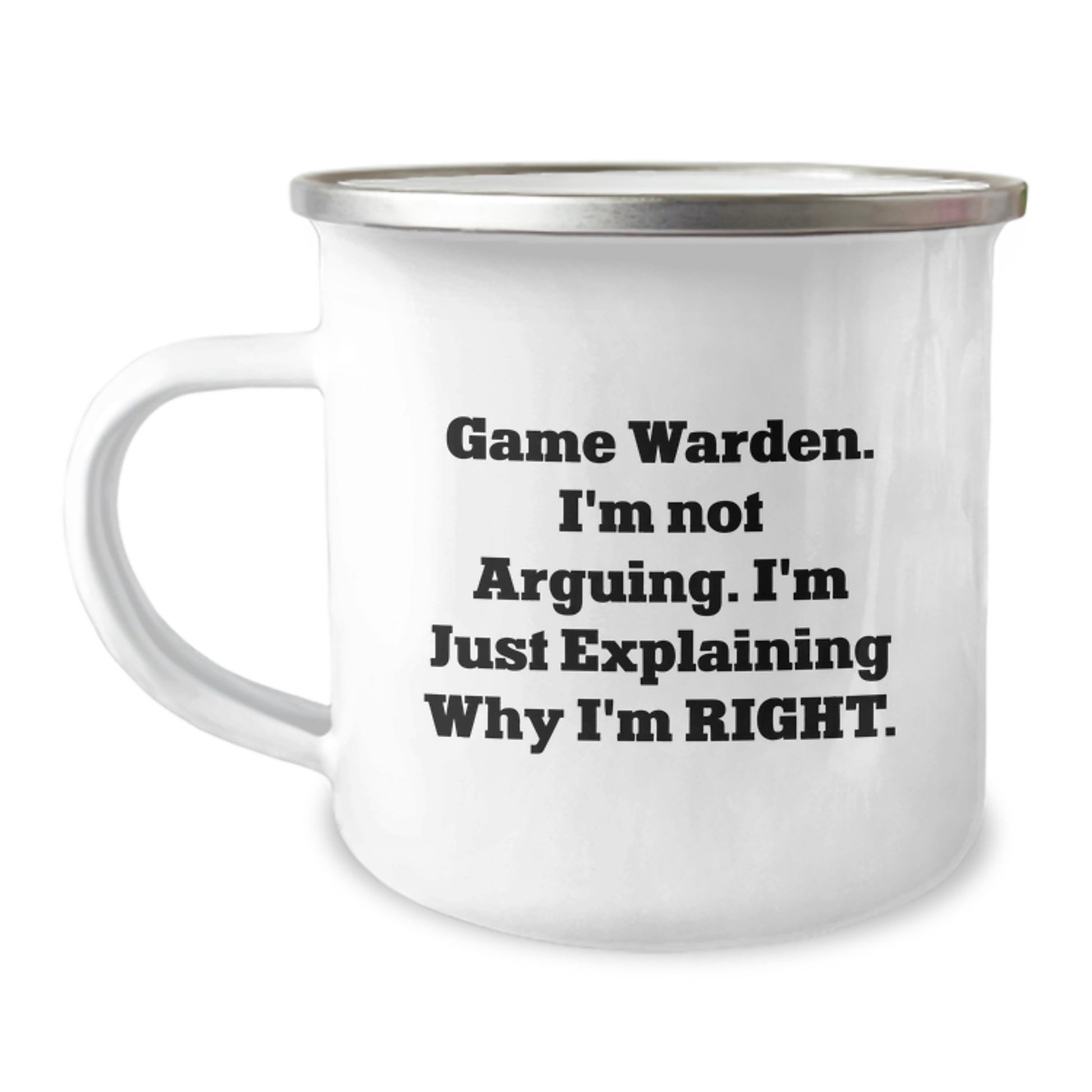 Game Warden Gifts from Friends Funny Camping Mug for Him Graduation Unique Gifts - Image 1