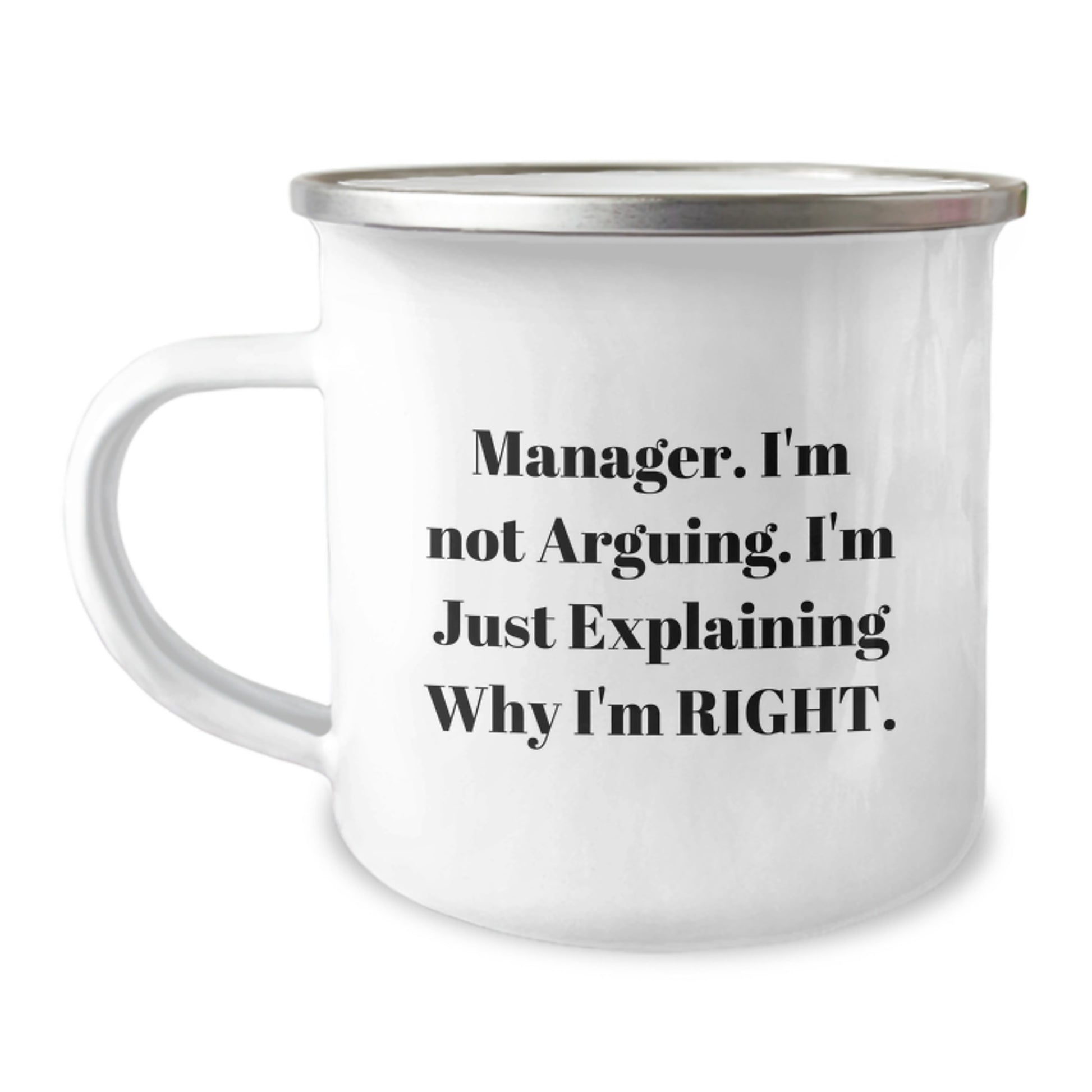 Funny Manager Gifts from Friends - Manager Camping Mug - Mother's Day Unique Gifts for Mom - Image 1
