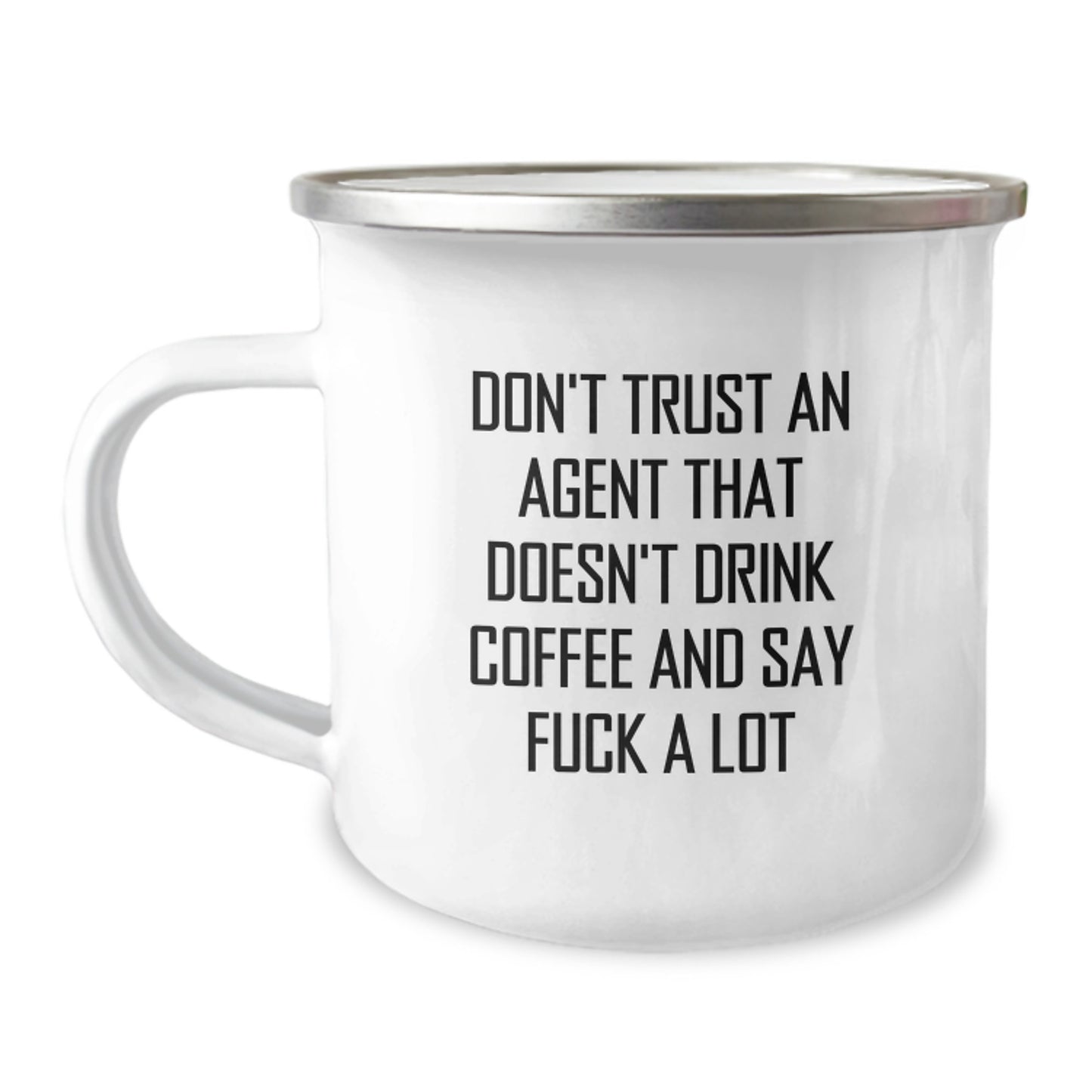 Funny Agent Camping Mug - Gifts from Men to Women, Unique Mother's Day Unique Gifts for Agent Friends - Image 1