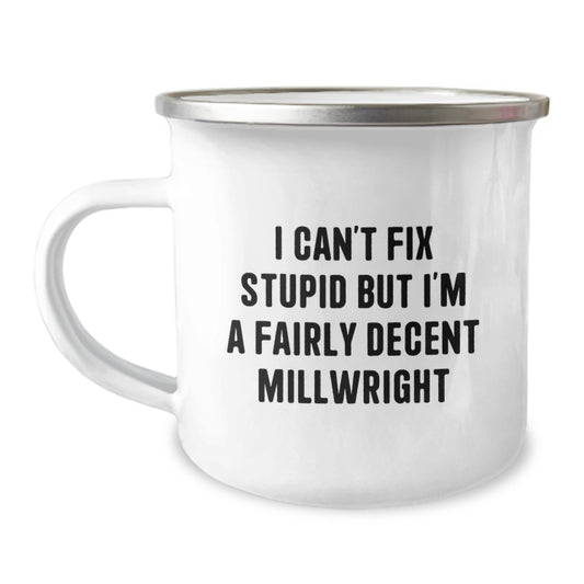 Funny Millwright Gifts from Men to Graduation Unique Gifts for Millwright Friends - Image 1