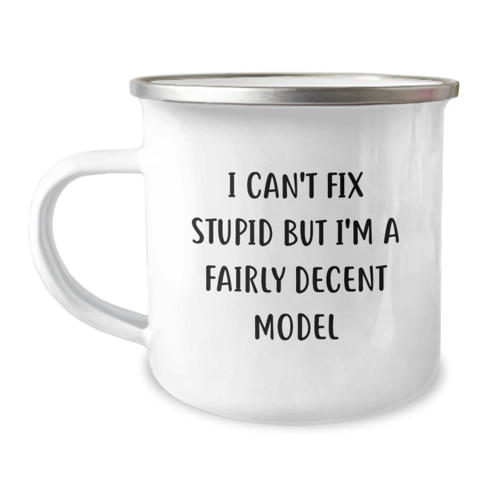 Funny Model Lover's Valentine's Camping Mug Gifts from Friends, Perfect for Model Enthusiasts, Cute Model Fan Gifts - Image 1