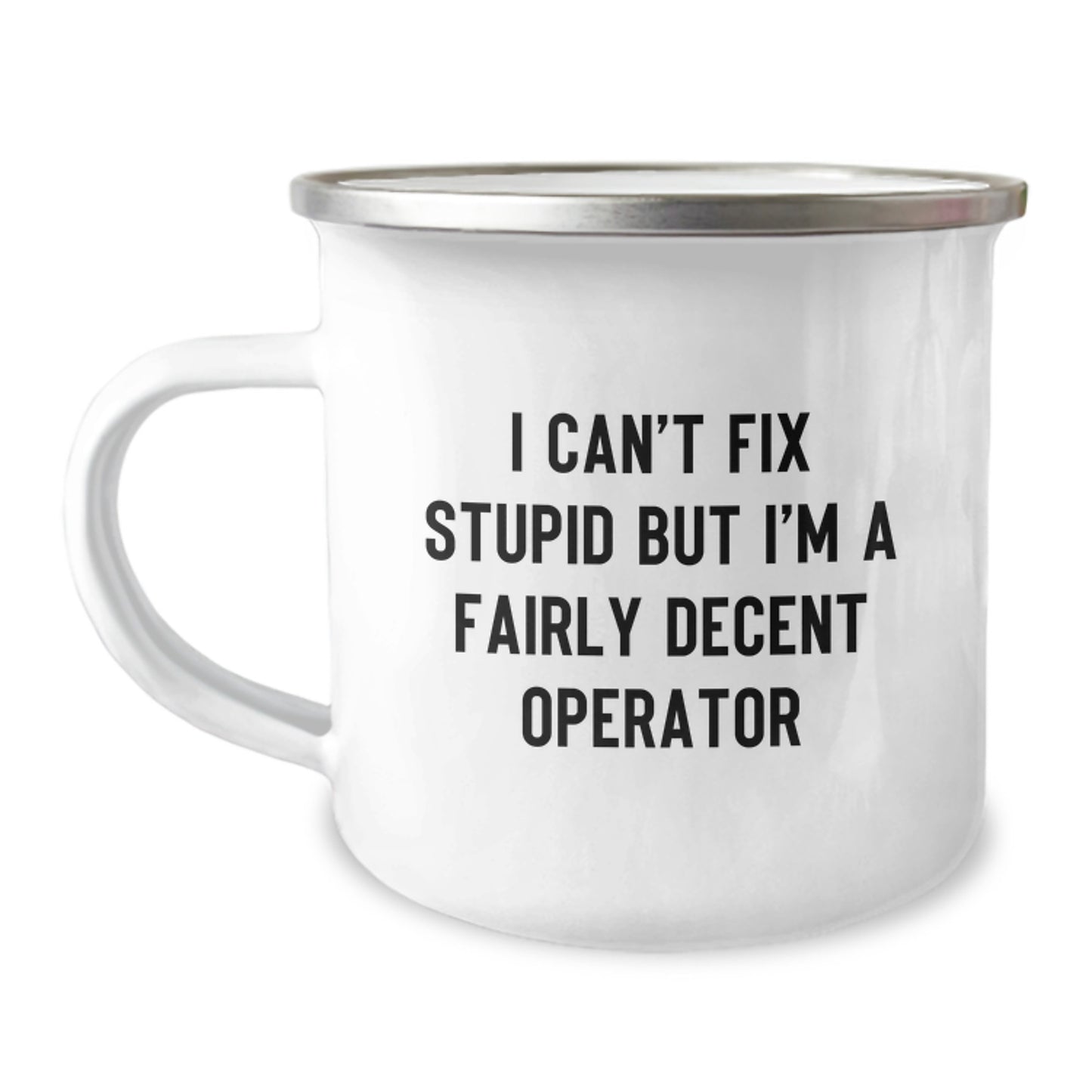 Operator Camping Mug Gifts from Friends for Graduation Unique Operator Humor - Image 1