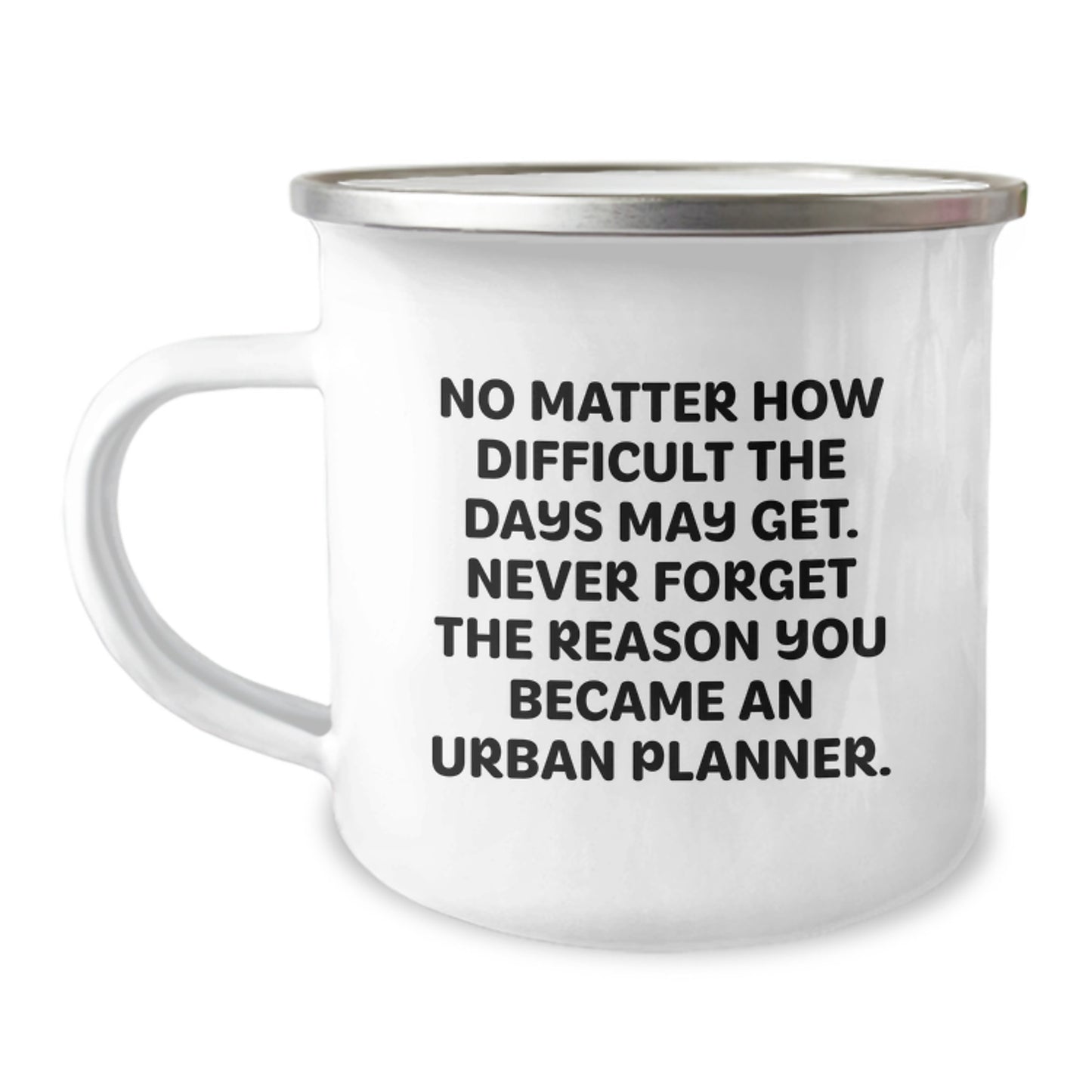 Funny Urban Planner Gifts for Men, Women, Coworkers from Friends, Graduation Unique Gifts, Camping Mug with Inspirational Quote - Image 1