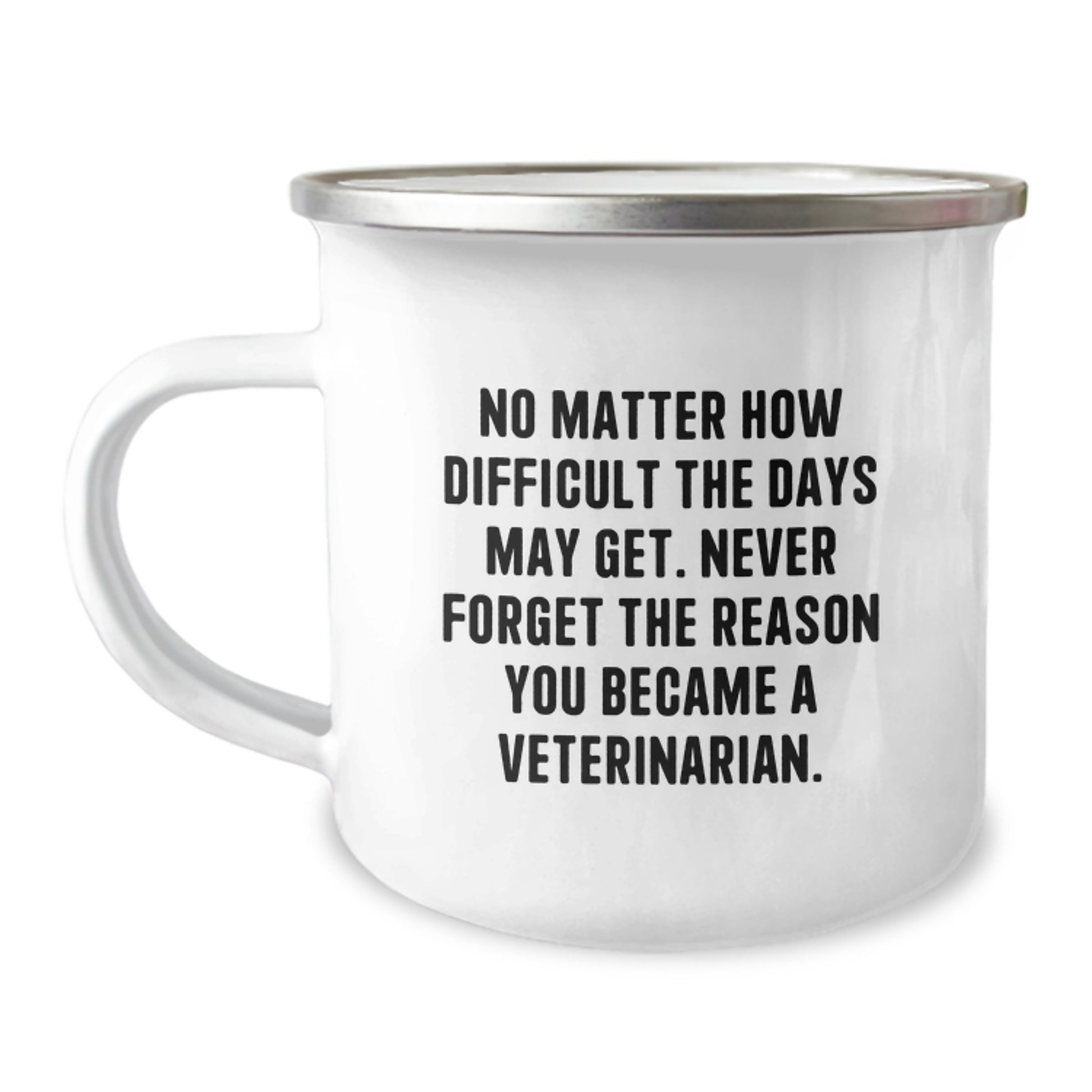 Funny Veterinarian Gifts for Graduation - Inspiring Camping Mug for Veterinarians - Gifts from Friends and Family - Veterinarian Men and Women - Image 1